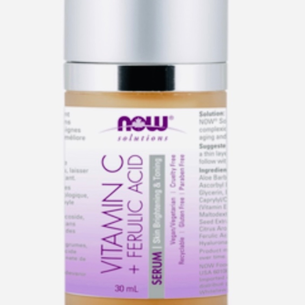 (3/30$) Now Solutions Vitamine C et Acide Férulique Serum